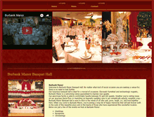 Tablet Screenshot of burbankmanorhall.com